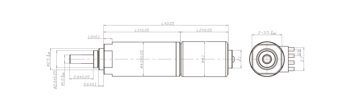 4mm微型步進(jìn)減速電機(jī)